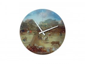 Часы интерьерные NT525 GOYA в Пеледуе - peleduj.mebel-nsk.ru | фото