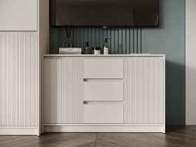 Комод КМ-003 Мирен (кашемир/матовая моно керамика) в Пеледуе - peleduj.mebel-nsk.ru | фото