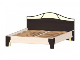 Кровать двуспальная 1,6 м Верона (Линаура) в Пеледуе - peleduj.mebel-nsk.ru | фото