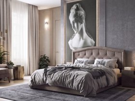 Кровать двуспальная 1,8м Верона-2 в Пеледуе - peleduj.mebel-nsk.ru | фото