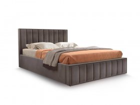 Кровать мягкая 1,6 Вена стандарт, вар.3 в Пеледуе - peleduj.mebel-nsk.ru | фото