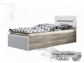 Кровать односпальная Наоми КР-12 в Пеледуе - peleduj.mebel-nsk.ru | фото