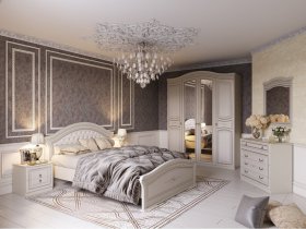 Модульная спальня Николь (Мебельград) в Пеледуе - peleduj.mebel-nsk.ru | фото
