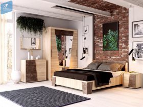 Модульная спальня Санремо в Пеледуе - peleduj.mebel-nsk.ru | фото