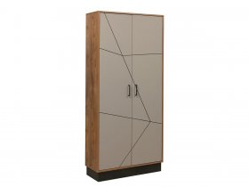 Шкаф двухстворчатый комбинированный для одежды Гамма  54.14 в Пеледуе - peleduj.mebel-nsk.ru | фото