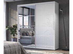 Шкаф-купе Крафт-6 2,0м (белый) в Пеледуе - peleduj.mebel-nsk.ru | фото