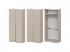 Шкаф ШК-100 Эккервуд (меланж) в Пеледуе - peleduj.mebel-nsk.ru | фото