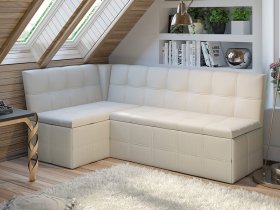 Скамья угловая со спальным местом «Домино» (кашемир) в Пеледуе - peleduj.mebel-nsk.ru | фото