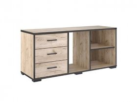 Тумба 1200 Тм075.0 Гермес лофт (дуб крафт серый) в Пеледуе - peleduj.mebel-nsk.ru | фото